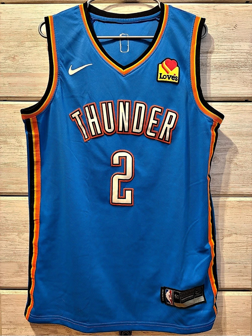 Nike Shai Gilgeous-Alexander Oklahoma City Thunder jersey